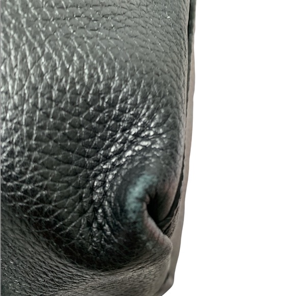 Kate Spade Stevie Berkshire Road Large Top Zip Black Leather Satchel Bag - Picture 11 of 12